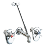 Chicago Faucets 782-ISCP Universal Concealed Service Sink Faucet  Polished Chrome - Chicago Faucets