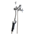 Chicago Faucets 809-777-21KCP Universal Bed Pan Cleaner Polished Chrome - Chicago Faucets