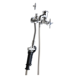 Chicago Faucets 809-777-21KCP Universal Bed Pan Cleaner Polished Chrome - Chicago Faucets