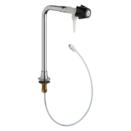 Chicago Faucets 828-ACP Universal Deck Mounted Pure Water Fitting Polished Chrome - Chicago Faucets