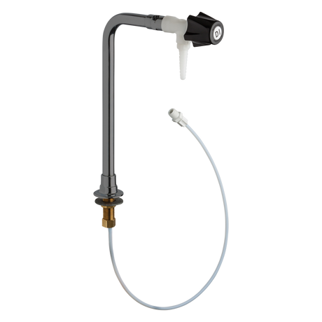 Chicago Faucets 828-ASAM Universal Deck Mounted Pure Water Fitting  Polished Chrome - Chicago Faucets
