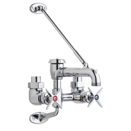 Chicago Faucets 835-CP Universal Exposed Service Sink Fitting with Supplies from Above Polished Chrome Chicago Faucets