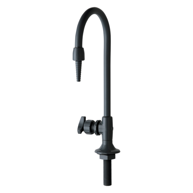 Chicago Faucets 869-BLHPVC Universal Deck Mounted PVC Distilled Water Fitting Left Hand Operation No Finish - Chicago Faucets