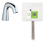 Chicago Faucets EQ-A11A-12ABCP EQ Curved Series Lavatory Sink Faucet with Hands-free Infrared Detection Chicago Faucets