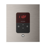 Mr. Steam iTempo Square Steam Shower Control and Steamhead