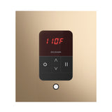 Mr. Steam iTempo Square Steam Shower Control and Steamhead