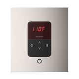 Mr. Steam iTempo Square Steam Shower Control and Steamhead