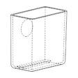Mr. Steam 104731 Box Shaped Acrylic Shield Mr. Steam
