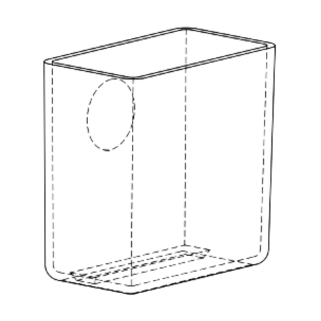 Mr. Steam 104731 Box Shaped Acrylic Shield Mr. Steam