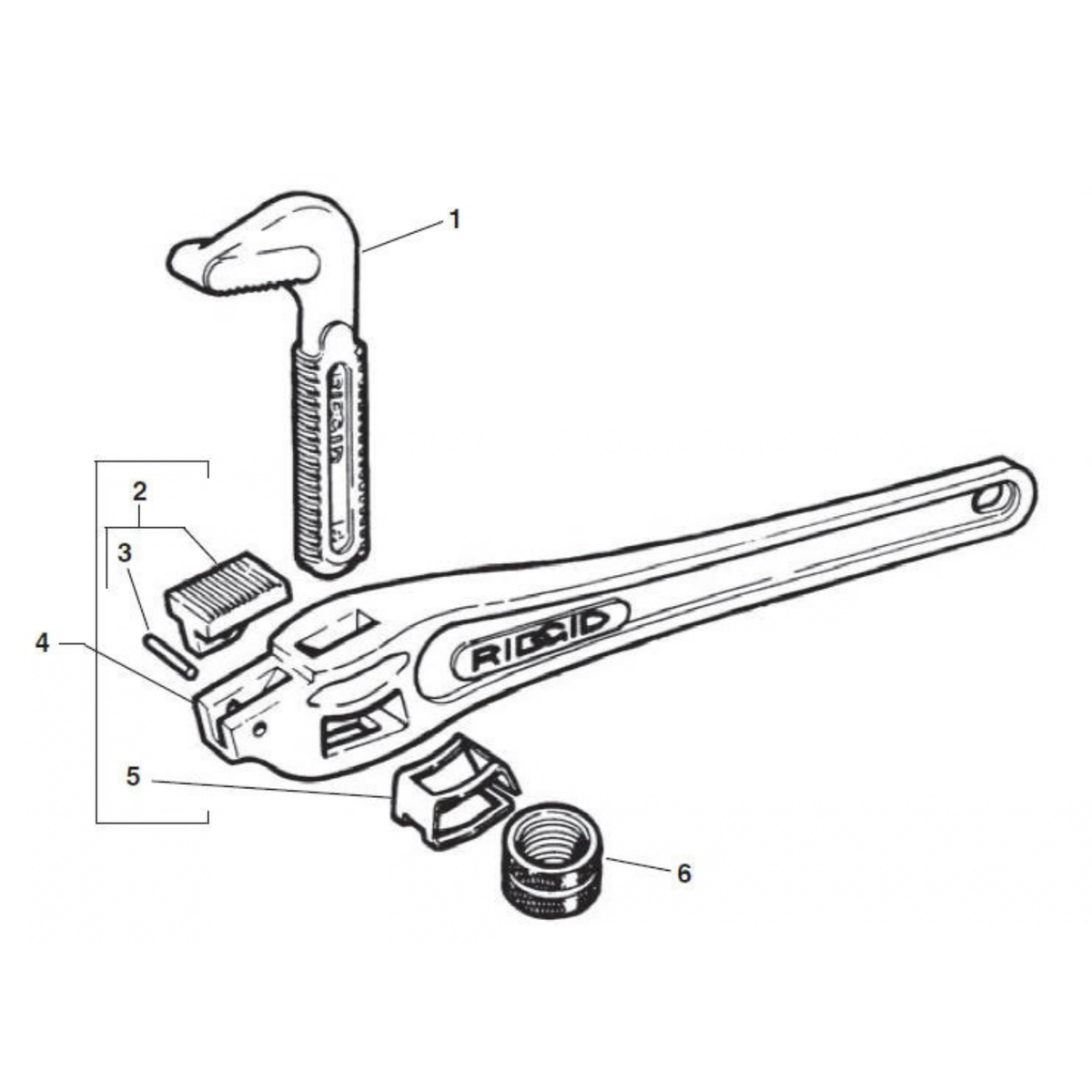 RIDGID 32505 Hook Jaw RIDGID