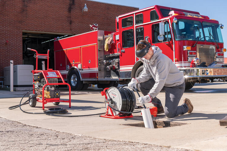 RIDGID 37413 KJ-3100 Water Jetter with Pulse RIDGID