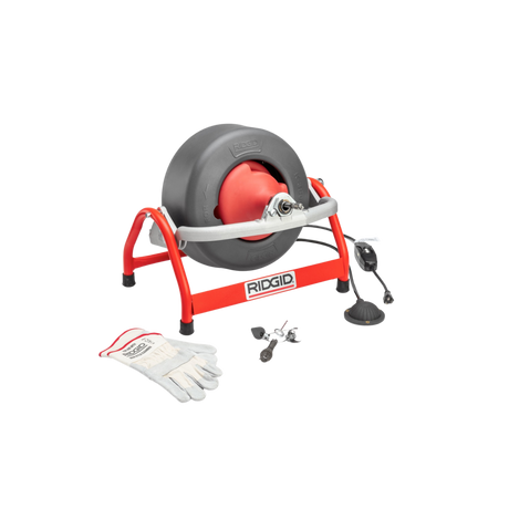RIDGID 53112 K-3800 Drum Machine with C-31 Cable RIDGID