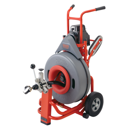RIDGID 61102 K-7500 Machine with 5/8" (16 mm) Pigtail and Standard Accessories (excludes cable) RIDGID