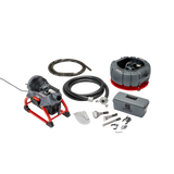 RIDGID 61693 K-5208 Sectional Machine with Guide Hose, 4 C-11 Cables, Sectional Cable Carrier, and Toolbox (with Cutters) Kit RIDGID