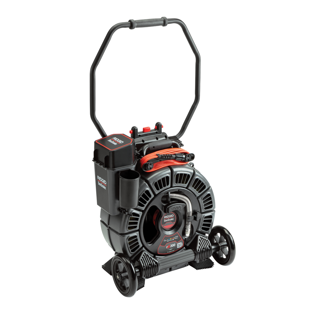 RIDGID 63658 SeeSnake rM200A Reel with Self-Leveling Camera Powered with TruSense RIDGID