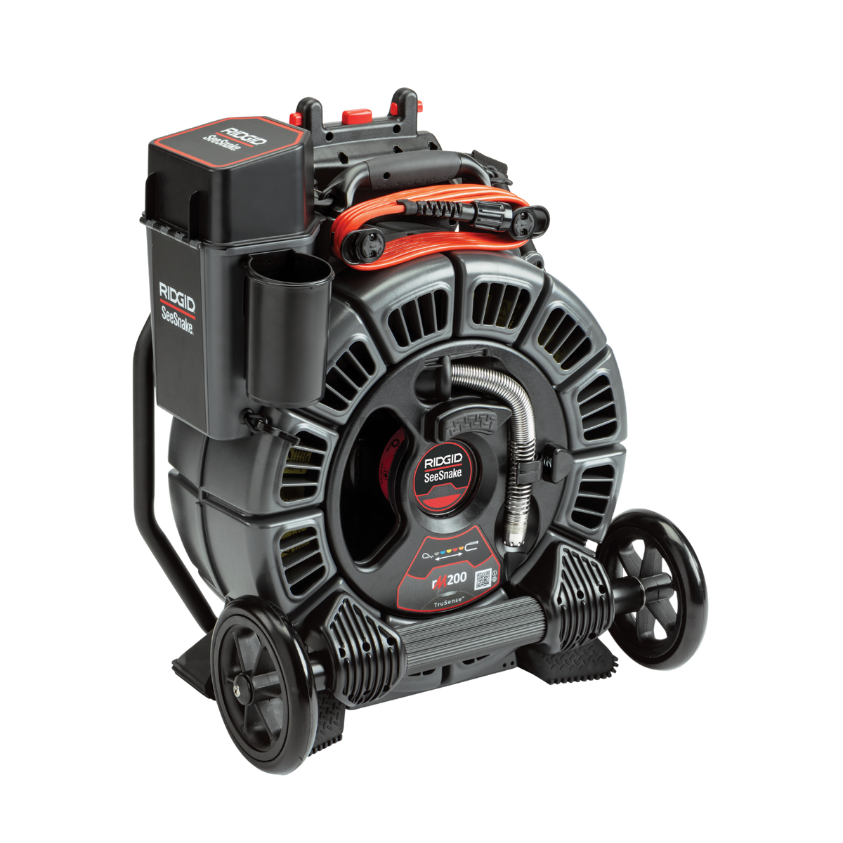 RIDGID 63658 SeeSnake rM200A Reel with Self-Leveling Camera Powered with TruSense RIDGID