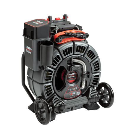 RIDGID 63658 SeeSnake rM200A Reel with Self-Leveling Camera Powered with TruSense RIDGID