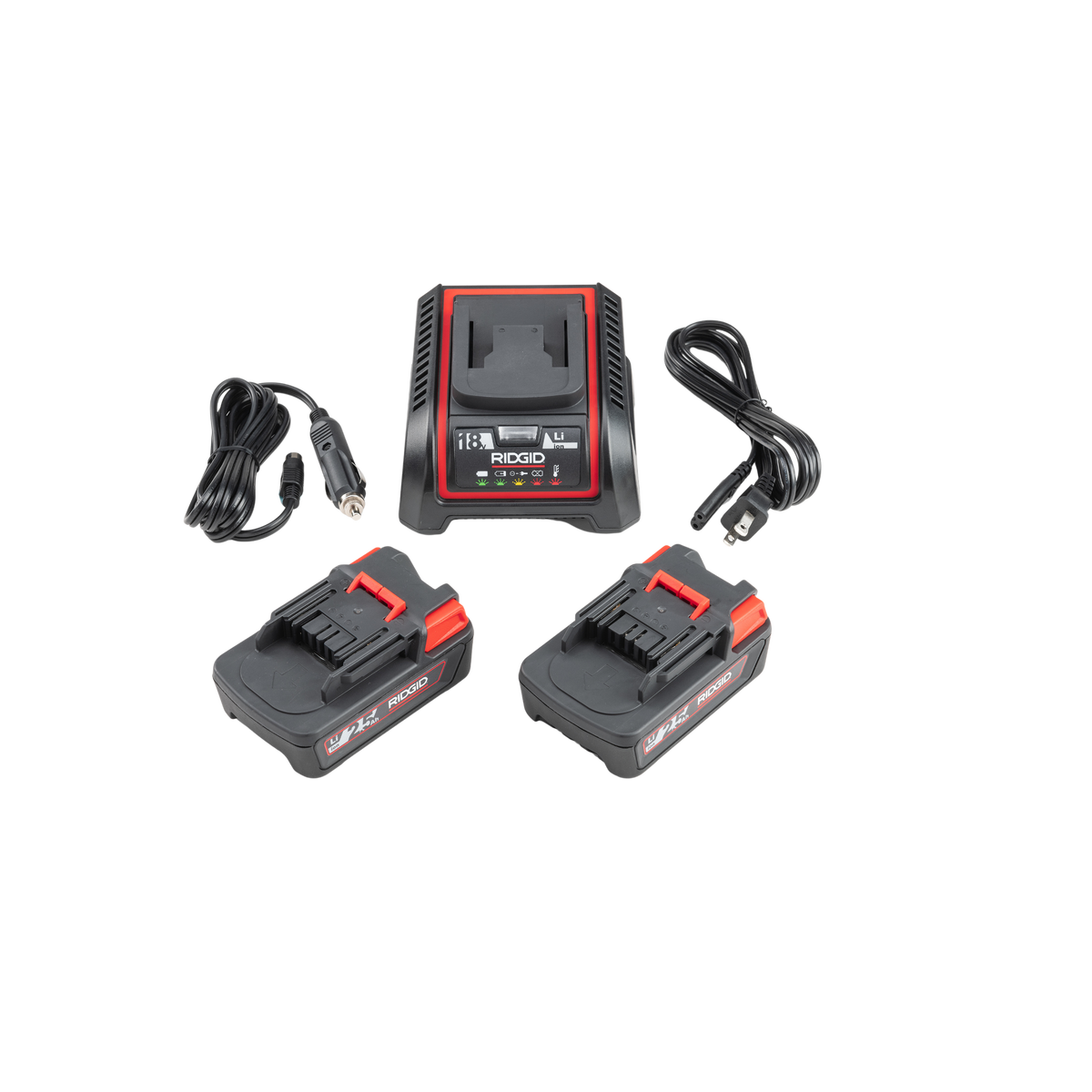 RIDGID 66013 Set of 2 Batteries / 1 Charger RIDGID