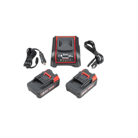 RIDGID 66013 Set of 2 Batteries / 1 Charger RIDGID