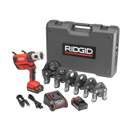 RIDGID 67053 RP 350 Press Tool Battery Kit with ProPress Jaws (1/2"-2") RIDGID
