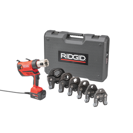 RIDGID 67068 RP 350 Press Tool Corded Kit with ProPress Jaws (1/2"-2") RIDGID