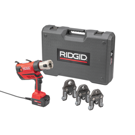 RIDGID 67073 RP 350 Press Tool Corded Kit with ProPress Jaws (1/2"-1") RIDGID