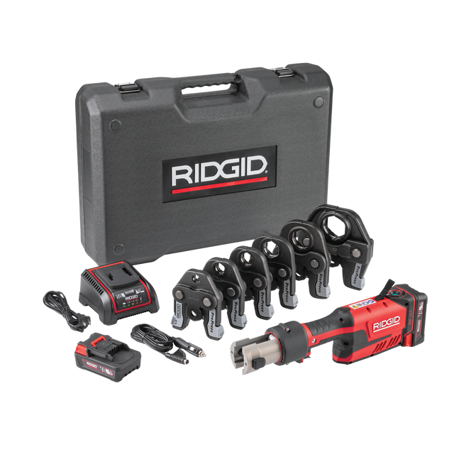 RIDGID 67178 RP 351 Press Tool with Battery Kit & ProPress Jaws (1/2"-2") RIDGID