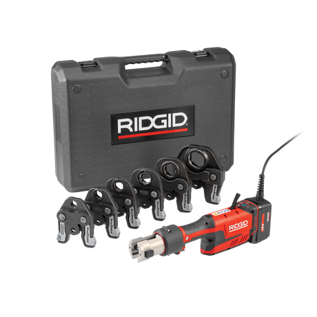 RIDGID 67193 RP 351 Press Tool with Corded Kit & ProPress Jaws (1/2"-2") RIDGID