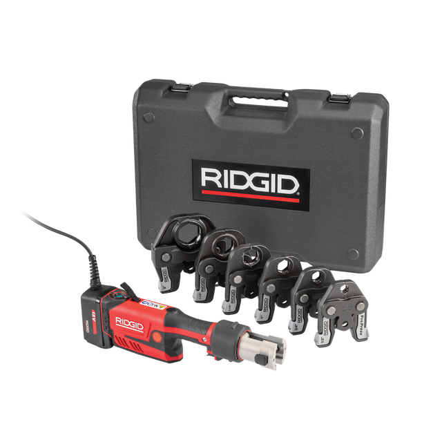 RIDGID 67193 RP 351 Press Tool with Corded Kit & ProPress Jaws (1/2"-2") RIDGID