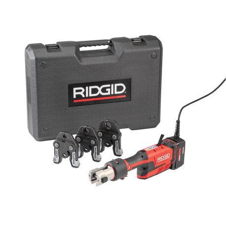 RIDGID 67198 RP 351 Press Tool with Corded Kit & ProPress Jaws (1/2"-1") RIDGID