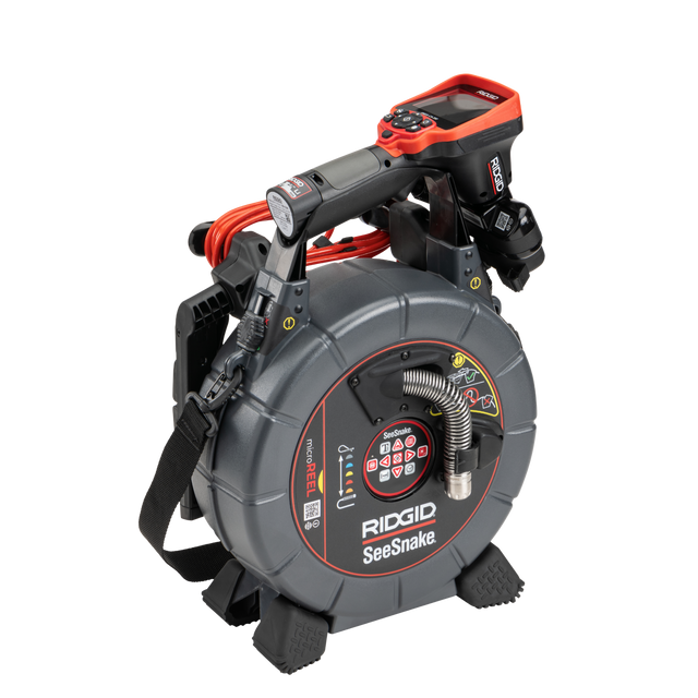 RIDGID 70728 SeeSnake microREEL L100C/CA-350 Video Inspection System RIDGID