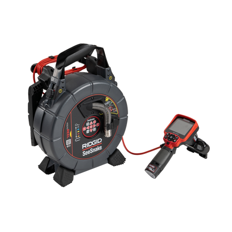 RIDGID 70728 SeeSnake microREEL L100C/CA-350 Video Inspection System RIDGID
