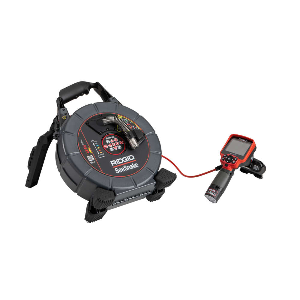 RIDGID 70728 SeeSnake microREEL L100C/CA-350 Video Inspection System RIDGID