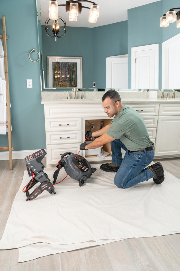 RIDGID 70808 SeeSnake microReel APX with TruSense Diagnostic Inspection Camera RIDGID