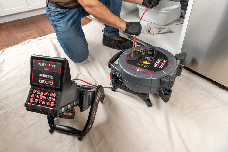 RIDGID 70808 SeeSnake microReel APX with TruSense Diagnostic Inspection Camera RIDGID