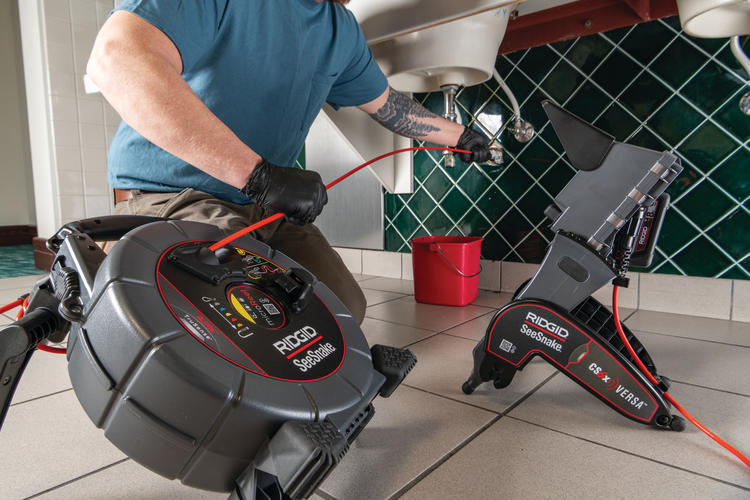 RIDGID 70808 SeeSnake microReel APX with TruSense Diagnostic Inspection Camera RIDGID