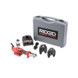 RIDGID 72553 RP 115 Mini Press Tool with Battery Kit & ProPress Jaws (1/2”–3/4") RIDGID