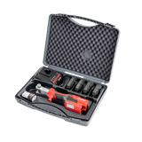 RIDGID 72558 RP 115 Mini Press Tool with Battery Kit, ProPress, & PureFlow Jaws (1/2”–3/4”) RIDGID