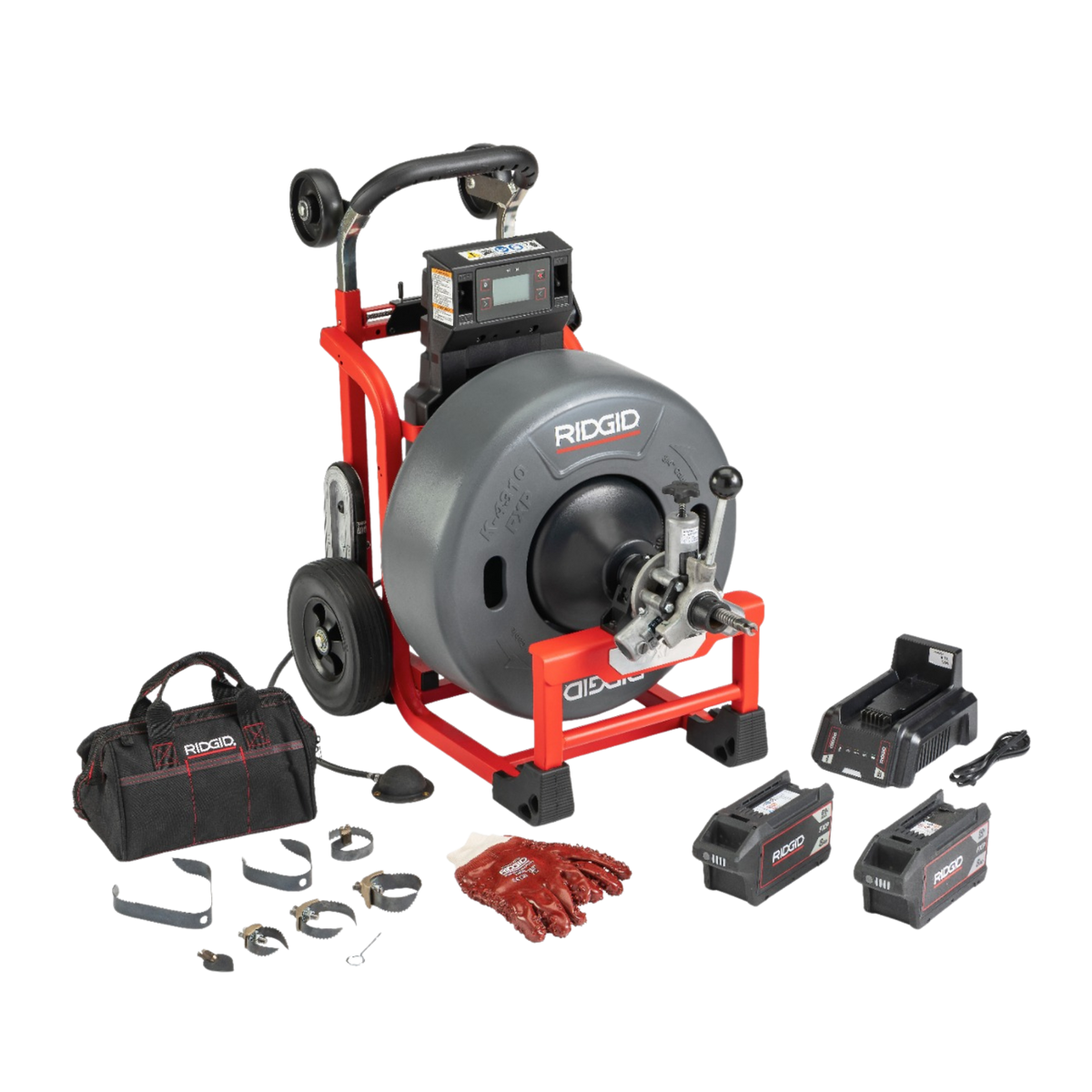 RIDGID 73048 K-4310 FXP 3/4" Drum Machine RIDGID