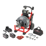 RIDGID 73073 K-4310 FXP 5/8" Drum Machine with FXP Battery-8.0 Ah (Qty-2) & Charger RIDGID