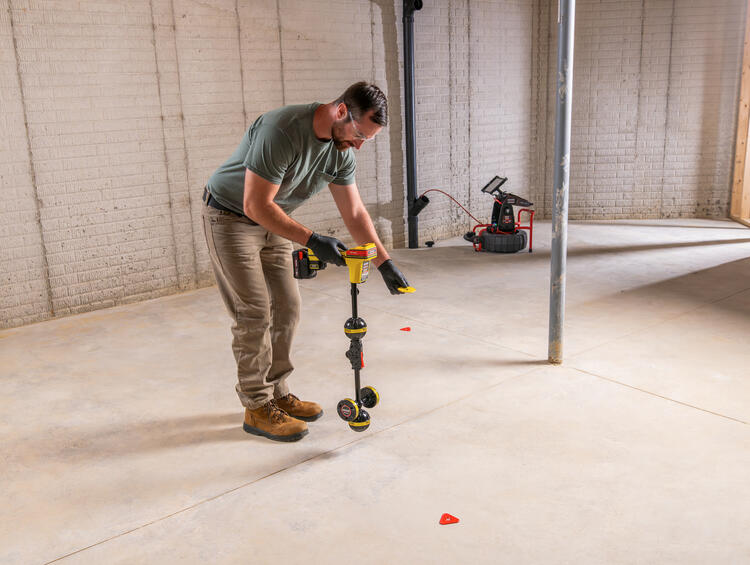 RIDGID 76813 SR-24LE Line Locator with Bluetooth and GPS RIDGID
