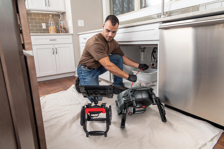 RIDGID 78118 SeeSnake microREEL APX & CSx Via System with TruSense RIDGID