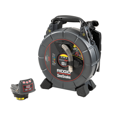 RIDGID 78118 SeeSnake microREEL APX & CSx Via System with TruSense RIDGID