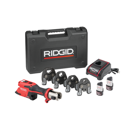 RIDGID 78148 RP 251 Press Tool Battery Kit with ProPress Jaws 1/2"-1 1/4" RIDGID