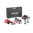 RIDGID 78168 RP 251 Press Tool Battery Kit with 1/2", 3/4" and 1" PureFlow Jaws RIDGID