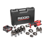 RIDGID 78208 RP 251 Press Tool Battery Kit with ProPress Rings Jaws (1/2"–1 1/4") and C1 Actuator RIDGID