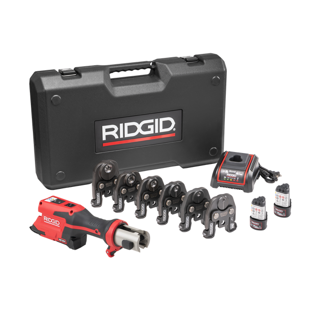 RIDGID 78248 RP 251 Press Tool Battery Kit with RLS Jaws (1/4"–7/8") RIDGID