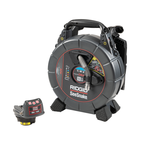 RIDGID 80643 SeeSnake mircroDRAIN APX & CSx Via System with TruSense RIDGID