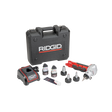 RIDGID 80703 RRE 100 PEX Expansion Tool Kit with 1/2"-1" Expander Heads RIDGID