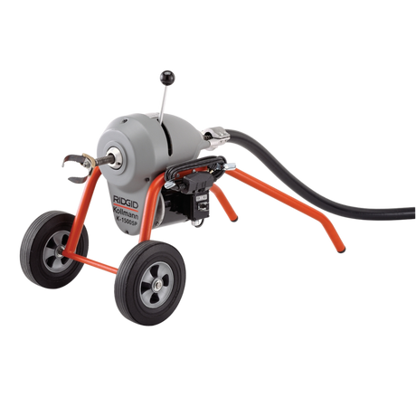 RIDGID 46907 K-1500SP-B Drain Cleaner with C-11 Cables & Tools Kit RIDGID